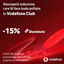 De admin noiembrie 6, 2012 martie 6, 2019 blogging. Vodafone Romania Data Viitoare Cand Ai PoftÄƒ De Pizza AcceseazÄƒ Vodafone Club In My Vodafone Facem Noi Cinste Cu 15 Reducere La Domino S Pizza Detalii Pe Www Vodafone Ro Loialitate Vodafoneclub Myvodafone Dominos
