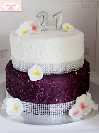 Just need some blood slides and this could work for a dexter cake. Mauve White And Silver Themed 21st Birthday Cake With Frangipani Sugar Flowers 21st Birthday Cake Cake Sugar Flowers