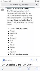 While some papers claim the fbi published a study about serial killers by zodiac sign, declaring that cancer is the greatly hazardous, correlation does not comparable causation. Pin On Quotes That I Love