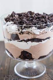 If you like it a touch thinner, add in some milk. Oreo Brownie Trifle Culinary Hill