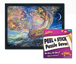 Size details are as follows: Amazon Com Jigsaw Puzzle Frame Kit Made To Display Puzzles Measuring 24x30 Inches Toys Games