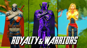 Royalty & warriors pack for $24.99. New Black Panther Bundle Review Gameplay Royalty Warriors Bundle In Fortnite Youtube