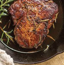 Velg blant mange lignende scener. Basted Rib Eye Steak Recipe Healthy Recipe