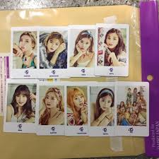 It was released on october 18, 2017, by warner music japan. Twice Bdz Photocards Twice 2020