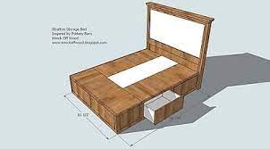 Queen size bed woodworking plans below include instructions for building, images, drawings and some include comments, tips, and videos to make building your bed easy. Classic Storage Bed Queen Diy Storage Bed Queen Size Storage Bed Storage Bed