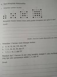 Maybe you would like to learn more about one of these? 1 Berapakah Banyak Bulatan Hitam Pada Gambar Ke Sepuluh Dari Pola Di Atas Tolong Bantu Jawab Brainly Co Id