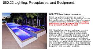 Jake Leahy S Electrical Code Connection Low Voltage Lights Around A Pool