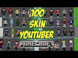 Skin Pack 100 Skin Youtuber Minecraft Indonesia Lengkap Terbaru Minecraft Servers Web Msw Ch Minecraft Youtuber Skins Minecraft Pack Minecraft