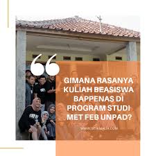 Impian Istikmalia Gimana Rasanya Kuliah Beasiswa Bappenas Di Program Studi Met Feb Unpad