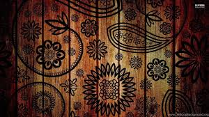 Maybe you would like to learn more about one of these? Floral Pattern On Wood Wallpapers Abstract Wallpapers Desktop Background