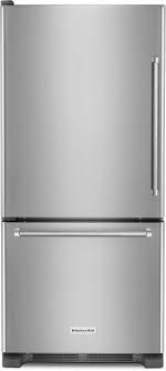 We've put together a list of symptoms for kitchenaid refrigerator model kfcs22evms4 below. Kitchenaid 18 67 Cu Ft Stainless Steel Bottom Freezer Refrigerator Krbl109ess Doyon S Appliance Bedford Gloucester Reading Ma