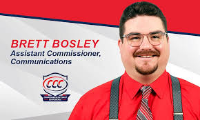 Brett Bosley Tabbed as CCC Assistant Commissioner