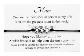 Tuck your wish or intention inside this beaded bracelet to carry it with you. Mum Handmade 3hearts Wish Bracelet Choice Of Colour Mother S Day Chritmas Organza Gift Bag Black Buy Online In Antigua And Barbuda At Antigua Desertcart Com Productid 49024394