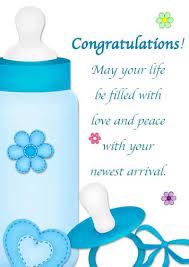 Create your own printable & online new baby congratulations cards & baby shower cards. Free Printable Cards For Every Occasion Baby Boy Cards Baby Boy Messages Congratulations Baby