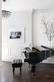 Black Baby Grand Piano Used Baby Grand Pianos Centsational Style In 2020 Minimalism Interior Grand Piano Room Minimal Interior Design