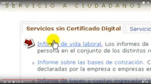 Podrás consultar tu informe de vida laboral de manera instantánea. Vida Laboral Ayudas A Parados