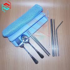 Tren penggunaan bahan stainless makin populer khususnya untuk alat makan dan alat dapur karena lebih ramah lingkungan. Jual Alat Makan Minum Set Stainless Steel Sendok Garpu Sumpit Sedotan Ss401 Terbaru Juli 2021 Blibli