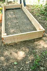 With mother's day just around the corner, i thought i would make fabric bins to hold mini plants that my son and i recently bought. How To Build A Wooden Raised Bed Planter Box Dear Handmade Life