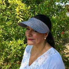 Hand-painted Sun Visor