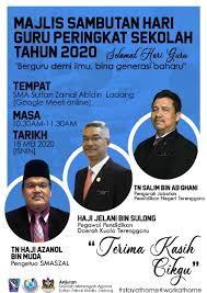 Sehubungan itu, satu majlis sambutan hari guru peringkat sekolah telah diadakan pada 16 mei 2016. Buku Program Majlis Sambutan Hari Guru Maya Smaszal 2020 Flip Ebook Pages 1 8 Anyflip Anyflip