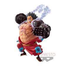 One Piece King Of Artist The Monkey D Luffy Gear 4 Wanokuni Banda Ninoma Every gear of luffy sees a specific property of the gomu gomu no mi coming into play. one piece king of artist the monkey d luffy gear 4 wanokuni bandai spirits