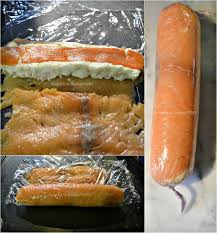 Rouleaux De Saumon Farci A La Vapeur Kaderick En Kuizinn C Saumon Farci Recettes De Cuisine Recette