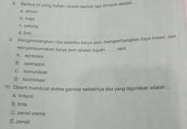 8 Berikut Ini Yang Bukan Contoh Bentuk Tiga Dimensi Adalaha Almari B Meja C Patungd Foto 9 Brainly Co Id