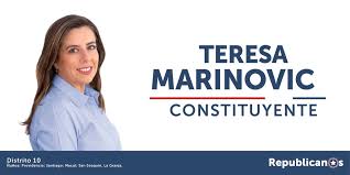 Que se arregle la mascarilla primero…: Partido Republicano On Twitter Conoce A Tu Constituyente Teresa Marinovic Licenciada En Filosofia Hoy Candidata A La Convencion Constituyente Por El Distrito 10 Podran Quemar Un Monumento O Nuestra Bandera