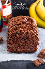 Healthier Chocolate Banana Bread Recipe In 2020 Healthy Chocolate Chocolate Banana Bread Healthy Chocolate Banana