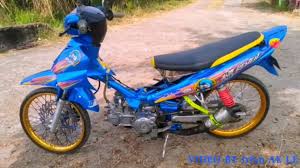 Jual beli motor bekas di indonesia, murah dengan harga terbaik. Modifikasi Jupiter Z Jari Jari Warna Biru Simple Keren Youtube