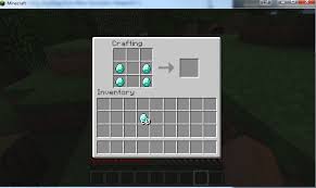 Find one diamond and hold it in . Minecraft Why Can T I Craft Anything With Items From Cheats Itectec