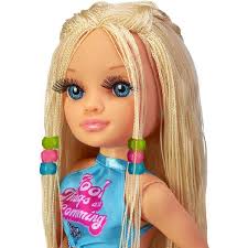 Boneca Nancy Um Dia de Tranças Loira