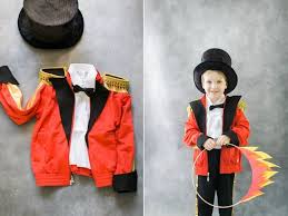 Diy Dompteur Kostum Fur Kind Zirkus Kostum Zirkus Kostum Kind Zirkusdirektor Kostum