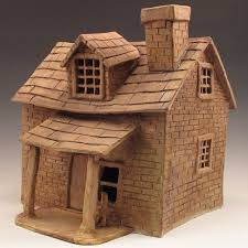 Nice House Sculpture By Hannah Vander Heide Ceramics 2 Slab Project Sanat Heykeller Peri Evi Seramik