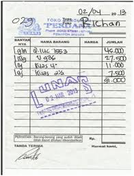 Nota kosong penjualan ini sering digunakan oleh toko retail seperti, toko gerabah, agen sembako, dan toko lainnya. Http Richansport Blogspot Com 2013 06 Normalisasi Nota Pembelian Html