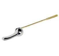 PLUMBFLEX Universal Replacement Toilet Tank Flush Lever Handle in Chrome HD3113N - The Home Depot
