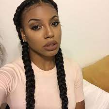 Bombshells Jade Monet Weave Hairstyles Braided Braided Hairstyles Two Braid Hairstyles