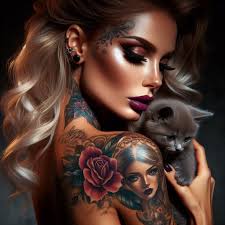 Early tattoos were a hair-raising experience . And probably the artwork  sucked, too .