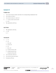Lesson 26 exit ticket math 3 module 5. Lesson 3 Exit Ticket 5 3 Eureka Ereka Math 4 3 Lesson 23 Homework Youtube Nys Common Core Mathematics Curriculum Trends In Youtube