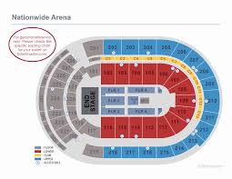 prototypical ohio state stadium seating chart view