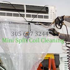 For highest system efficiency, get this done every year and up to once per month. Ac Coil Cleaning Service Broward Miami Air Duct Cleaning Miami