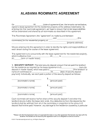 Uslegalforms.com has been visited by 100k+ users in the past month Alabama Roommate Agreement Template Free Pdf Download