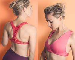 Pdf Pattern Crochet Back Yoga Bra Sewing Crochet Pattern Etsy Bra Sewing Yoga Bra Sports Bra Sewing Pattern