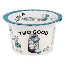 That's two good to be true, right? Save On Two Good Greek Yogurt Plain Low Fat Order Online Delivery Giant