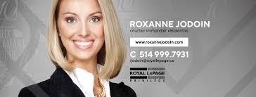 Profil de Roxanne Jodoin Courtier Immobilier Résidentiel