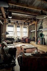 Wohnzimmerlampe Im Industriellen Stil 50 Ideen Wie Sie Industrielampen In Szene Setzen Industrial Style Living Room Loft Apartment Designs Industrial Decor Living Room