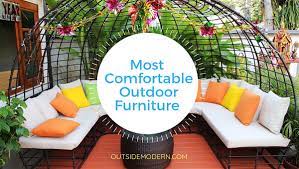 Rectangular dining tables seat six or more guests and feature gorgeous wood. What Is The Most Comfortable Outdoor Furniture Outsidemodern