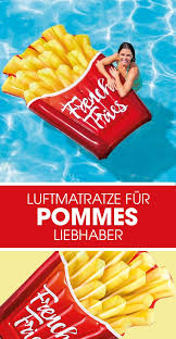 Pommes Luftmatratze Pool Outdoor Decor Decor