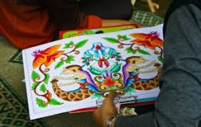 Contoh belajar mewarnai anak tk paud terbaru gambarcoloring. Warna Warni Batik Dalam Imajinasi Anak Indonesia Halaman All Kompasiana Com