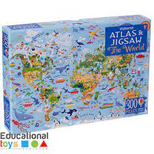 From complex patterns to soothing gradients, these jigsaw puzzles will help keep you and your family busy while staying at home. Buy Usborne Atlas Jigsaw Puzzle The World Online Educational Toys Pakistan